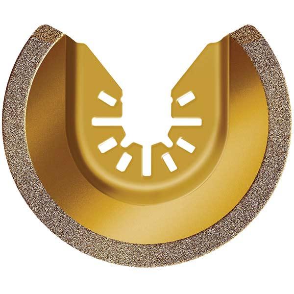 Sonicrafter Universal Fit 3-1/8" Carbide Grit Semicircle Saw Blade